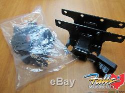 18-20 Jeep Wrangler JL Trailer Tow Hitch Receiver and 7 Way Wiring Kit Mopar OEM