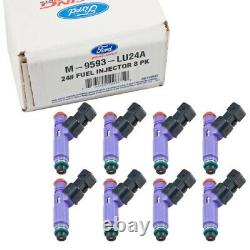 1996-2004 Mustang GT 4.6 Genuine Ford Racing 24 lb pound Fuel Injectors set of 8