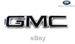 2015-2019 GMC Yukon Black Emblem Kit 84395036 Front & Rear Genuine OEM GM