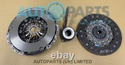 624 3180 34 NEW GENUINE 3 PIECE LUK CLUTCH KIT FOR 2.0TDi A3 TT CADDY GOLF ALTEA