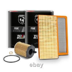 Abarth 500/595/695 Selenia Oil 10w50 Service Kit Filters Genuine Or Aftermarket