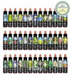 BACH FLOWER ESSENCE SET 40 Genuine Traditional Stock Remedies Boxed Quality Kit