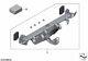 Bmw Genuine Tow Hitch Bar Electrical Additional Parts Retrofit Kit 71602468520
