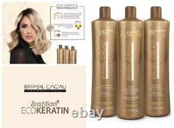 Cadiveu Brasil Cacau Genuine Eco Keratin 1 Liter Kit