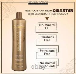 Cadiveu Brasil Cacau Genuine Eco Keratin 1 Liter Kit