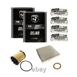 Fiat Abarth 500 Genuine Service Kit (Oil, Pollen, Spark Plug, Washer)