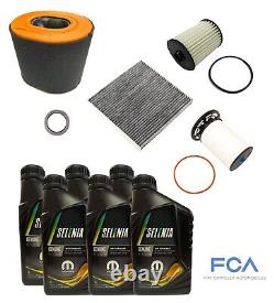 Fiat Ducato 2.2D (2021 on) Genuine Service Kit (Air, Oil, Fuel, Pollen, Washer)