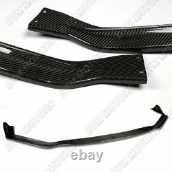 For 2014-2016 Lexus IS250 IS350 F-Sport Real Carbon Front Bumper Body Kit Lip
