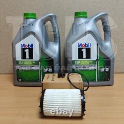 For Audi Rs6 Avant 4.0 Tfsi Mk5 Oem Service Kit Genuine Filter & 10l Mobil 0w40