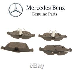 For Mercedes W204 C204 C300 Front & Rear Brake Pad Sets & Sensors Kit Genuine