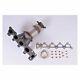 For Vauxhall Astra H/mk5 1.6 Genuine Eec Type Approved Catalytic Converter + Kit