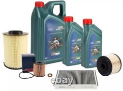 Ford Kuga 2012-2016 2.0 TDCi Full Service Kit inc Genuine Castrol 0w30 Oil