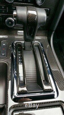 Ford Mustang 2010-up witho nav Real Carbon Fiber Dash Kit interior accessories