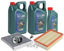 Ford Transit 2.2L CR TC 2006 2014 Service Kit inc Genuine Castrol Oil