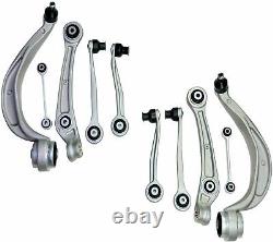 Front Suspension Wishbones Track Control Arms Links Kit For Audi A4 (b8) A5 (8t)