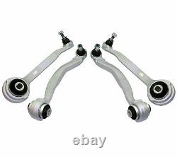 Front Upper & Lower Suspension Control Arms Kit For Mercedes C Class W204 S204