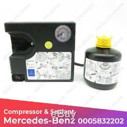 GENUINE Mercedes-Benz Air Tire Pump Compressor TIREFIT 0005832202 For Car Kit