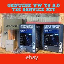 GENUINE OEM VW T6 Service kit 10l Quantum LL3 5w30 oil, oil & air filter