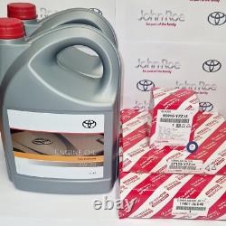 GENUINE TOYOTA SERVICE KIT Hilux 2015 to Present with 10 Litres of Engine Oil