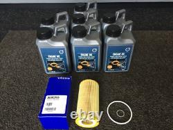 GENUINE VOLVO D5 DIESEL OIL SERVICE KIT OIL FILTER 0With30 PRO 7 LITRES