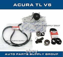 Genuine / Aisin Timing Belt & Water Pump Kit Acura TL V6 DEALER Parts 3.5 3.7
