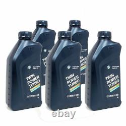 Genuine BMW Service Kit Oil Filter Microfilter BMW 0w30 5 x 1LTR 3 & 4 Series