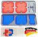 Genuine Fugi 5 Pc Set Red Blue Silicone Tiling Caulk Finishing Profile Tool Kit