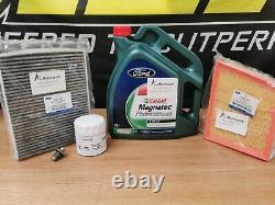 Genuine Ford Fiesta MK8 1.0 EcoBoost Service Kit Oil Air Pollen Filter