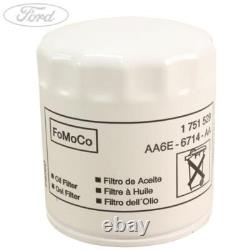 Genuine Ford Fiesta Mk8 1.0 Service Kit Oil Air Cabin Filter Spark Plug 5W-20