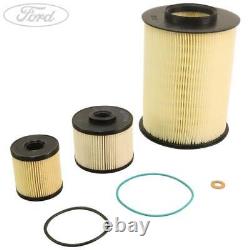 Genuine Ford Kuga 2.0 TDCi Service Kit Oil Air Cabin Diesel Filter Castrol 5W-30