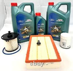 Genuine Ford Transit Mk7 2.2TDCi RWD 2011-2014 Full Service kit inc 11L Oil