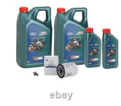 Genuine Ford Transit RWD 2.0 2016 Onwards Oil Service Kit includes Castrol Oil