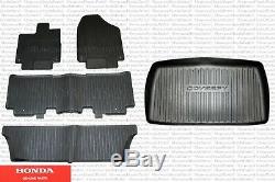 Genuine Honda All Weather Floor Mat Kit And Trunk Tray Fits 2018-2020 Odyssey