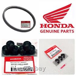 Genuine Honda New Vision 2021 2022 2023 2024 Drive Belt Kit+Rollers+Sliders