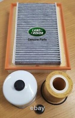 Genuine Landrover Discovery 4 (3.0l) Service Kit (please Send Reg Number)