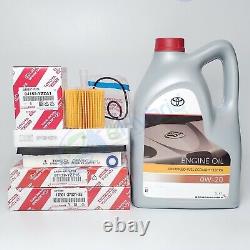 Genuine Lexus NX300H Service Kit 2014 To 2022 AYZ15 0W20 Oil & All Filters RAV4