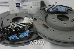 Genuine Mercedes-Benz C218 CLS Coupe Shooting AMG Front Brake Discs & Pads Kit