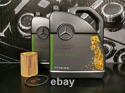 Genuine Mercedes-Benz W166 ML GLE 300d 350d Oil Filter & Engine Oil M642 Z642KIT