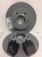 Genuine Mercedes-benz W203 C-class Saloon/est Rear Brake Discs & Pads Kit New