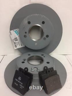 Genuine Mercedes-Benz W203 C-Class Saloon/Est REAR Brake Discs & Pads Kit NEW
