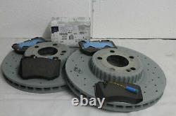 Genuine Mercedes-Benz W205 C-Class AMG FRONT & REAR Discs & Pads Kit NEW
