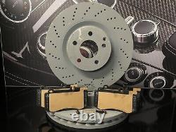 Genuine Mercedes-Benz W212 E-Class E300 350 400 AMG Front Discs & Pads Kit NEW