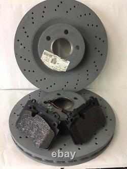 Genuine Mercedes-Benz W221 S-Class AMG Sport Front Discs & Pads Kit NEW