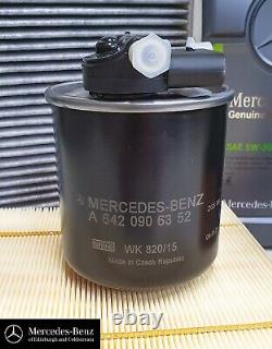 Genuine Mercedes Service Kit A Class A200 CDI w176 651 DIESEL Oil & all filters