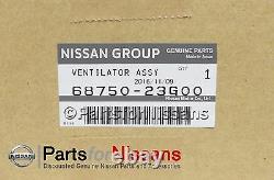Genuine Nissan 1987-1992 Pathfinder Hardbody D21 Pickup Grey Ac Center Vent Kit