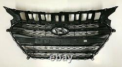 Genuine OEM Radiator Hood Grille Kit Set For 2012-2015 Hyundai Elantra GT i30