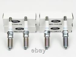 Genuine Oil Air Cabin Filter Spark Plug Set of 4 Castrol 5W30 5L For Ford Fiesta