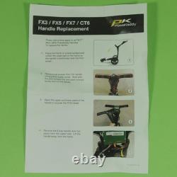 Genuine Powakaddy CT6 2.8 USB-C Handle Replacement Kit Brand New