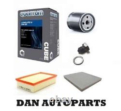 Genuine Service Kit For Audi A1 Mk2 25 Tfsi 2019 5l Quantum 0w20 Oil Air Pollen