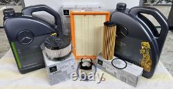 Genuine Service Kit For Mercedes Vito/v-class 447 Om651 10l Oil, Oil Air & Fuel